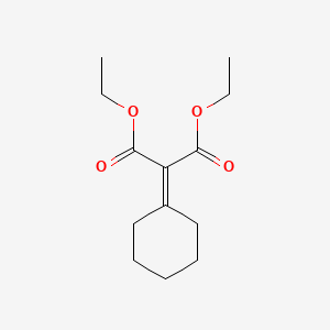 molecular formula C13H20O4 B1615446 Diethyl cyclohexylidenepropanedioate CAS No. 41589-43-9