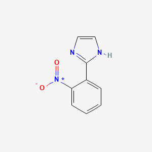 molecular formula C9H7N3O2 B1615456 2-(2-硝基苯基)-1H-咪唑 CAS No. 4205-06-5