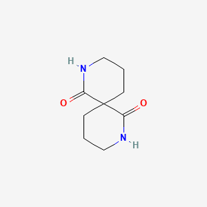 molecular formula C9H14N2O2 B1615459 2,8-Diazaspiro[5.5]undecane-1,7-dione CAS No. 84296-41-3
