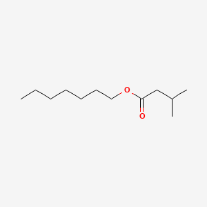 molecular formula C12H24O2 B1615463 Heptyl isovalerate CAS No. 56423-43-9