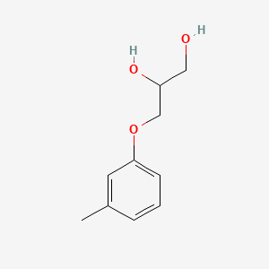 molecular formula C10H14O3 B1615472 3-(m-Tolyloxy)-1,2-propanediol CAS No. 621-24-9