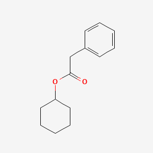 B1615475 Cyclohexyl phenylacetate CAS No. 42288-75-5