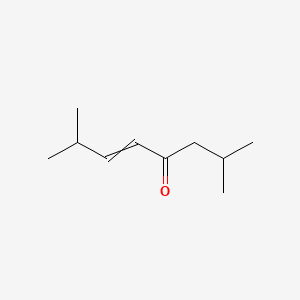 molecular formula C10H18O B1615481 2,7-Dimethyloct-5-en-4-one CAS No. 68419-46-5