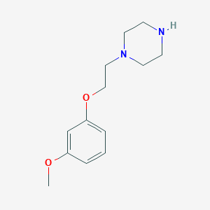 1-[2-(3-Methoxyphenoxy)ethyl]piperazine