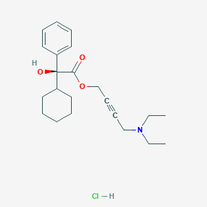 molecular formula C22H32ClNO3 B016155 (S)-Oxybutynin hydrochloride CAS No. 230949-16-3