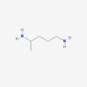 molecular formula C5H14N2 B1615503 1,4-Diaminopentane CAS No. 591-77-5