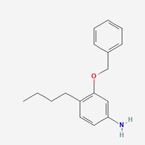 3-Benzyloxy-4-butylaniline