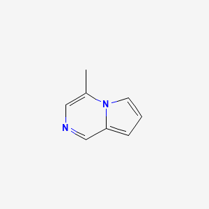 molecular formula C8H8N2 B1615515 4-Methylpyrrolo[1,2-a]pyrazine CAS No. 64608-60-2