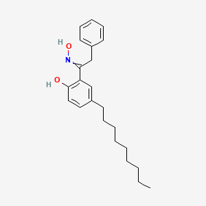 1-(2-Hydroxy-5-nonylphenyl)-2-phenylethan-1-one oxime