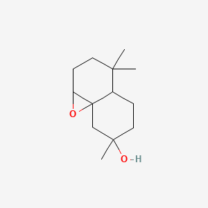 3H-Naphth[1,8a-b]oxiren-7-ol, octahydro-4,4,7-trimethyl-