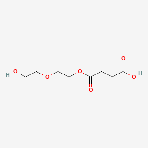 molecular formula C8H14O6 B1615556 Diethylene glycol succinate CAS No. 9050-18-4