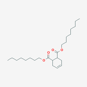 molecular formula C24H42O4 B1615561 Dioctyl cyclohex-4-ene-1,2-dicarboxylate CAS No. 7042-40-2