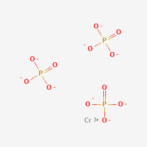 molecular formula CrO12P3-6 B1615562 chromium(3+);triphosphate CAS No. 27096-04-4