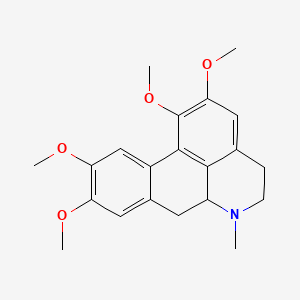 1,2,9,10-Tetramethoxy-6-methyl-5,6,6a,7-tetrahydro-4H-dibenzo[de,g]quinoline