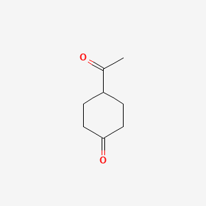 molecular formula C8H12O2 B1615573 4-Acetylcyclohexanone CAS No. 5034-21-9