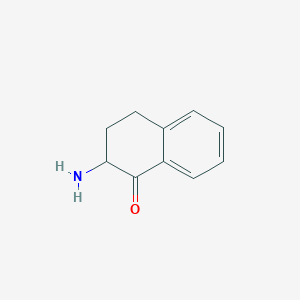 molecular formula C10H11NO B1615580 2-Amino-3,4-dihydro-2H-naphthalen-1-one CAS No. 60505-03-5