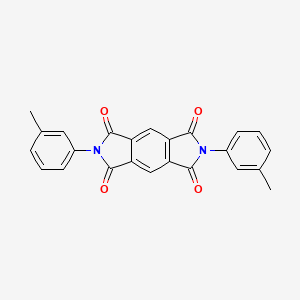 Benzo[1,2-c:4,5-c']dipyrrole-1,3,5,7(2H,6H)-tetrone, 2,6-bis(3-methylphenyl)-