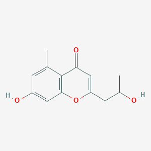 molecular formula C13H14O4 B161559 Aloesol CAS No. 104871-04-7