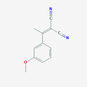 [1-(3-Methoxyphenyl)ethylidene]propanedinitrile