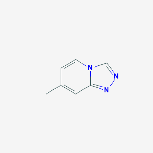 molecular formula C7H7N3 B1615594 7-methyl-[1,2,4]triazolo[4,3-a]pyridine CAS No. 4919-10-2