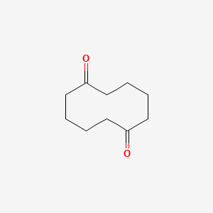 molecular formula C10H16O2 B1615606 1,6-Cyclodecanedione CAS No. 38734-05-3