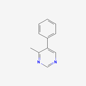 molecular formula C11H10N2 B1615610 4-Methyl-5-phenylpyrimidine CAS No. 57562-58-0