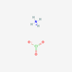 molecular formula NH4ClO3<br>ClH4NO3 B161562 Ammoniumchlorat CAS No. 10192-29-7