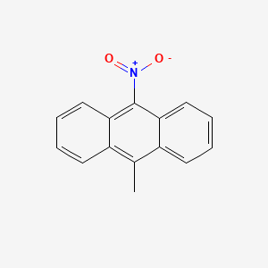molecular formula C15H11NO2 B1615634 9-甲基-10-硝基蒽 CAS No. 84457-22-7