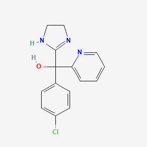 molecular formula C15H14ClN3O B1615674 Dazadrol CAS No. 47029-84-5