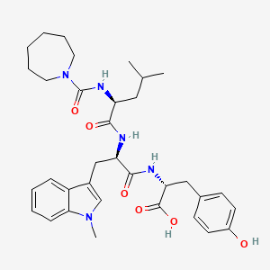 molecular formula C34H45N5O6 B1615712 PD 151,242 CAS No. 155561-67-4