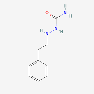 molecular formula C9H13N3O B1615715 Semicarbazide, 1-phenethyl- CAS No. 3898-45-1