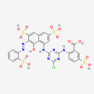 molecular formula C26H18ClN7O15S4 B1615752 Einecs 278-617-1 CAS No. 77093-20-0