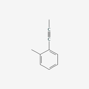 Benzene, 1-methyl-2-(1-propynyl)-