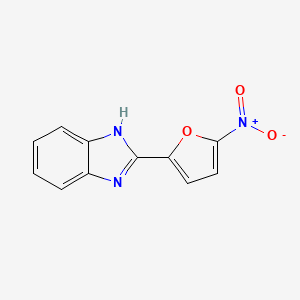 1H-Benzimidazole, 2-(5-nitro-2-furanyl)-