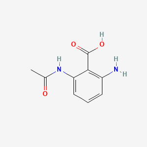 2-Acetylamino-6-aminobenzoic acid