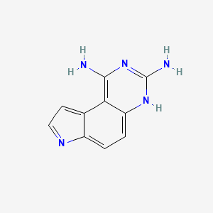 7H-Pyrrolo[3,2-f]quinazoline-1,3-diamine