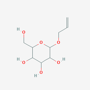 molecular formula C9H16O6 B016158 O-Allyl-alpha-D-glucose CAS No. 7464-56-4