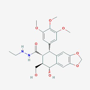 molecular formula C24H30N2O8 B161581 Mitopodozide CAS No. 1904-80-9