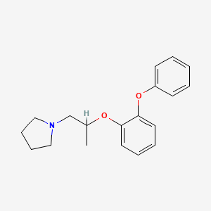 1-[2-(2-Phenoxyphenoxy)propyl]pyrrolidine
