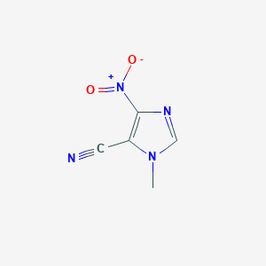 1-methyl-4-nitro-1H-imidazole-5-carbonitrile