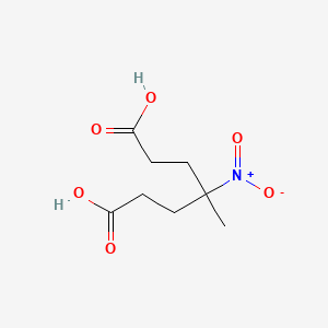 4-Methyl-4-nitroheptanedioic acid