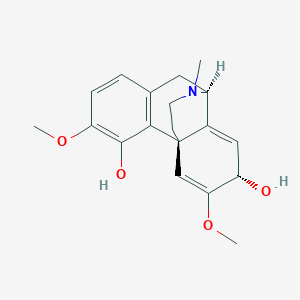 (1S,9S,12S)-4,13-Dimethoxy-17-methyl-17-azatetracyclo[7.5.3.01,10.02,7]heptadeca-2(7),3,5,10,13-pentaene-3,12-diol
