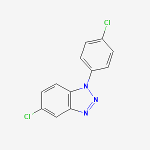 1H-Benzotriazole, 5-chloro-1-(4-chlorophenyl)-