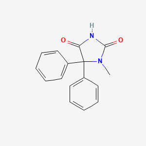 1-methyl-5,5-diphenylimidazolidine-2,4-dione