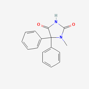 2,4-Imidazolidinedione, 1-methyl-5,5-diphenyl-
