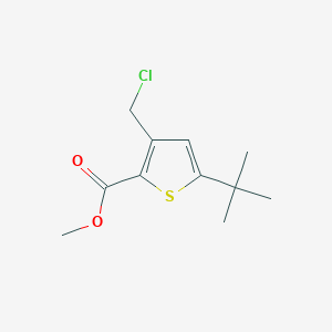Methyl 5-tert-butyl-3-(chloromethyl)thiophene-2-carboxylate