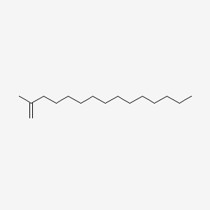 molecular formula C16H32 B1615866 2-Methyl-1-pentadecene CAS No. 29833-69-0