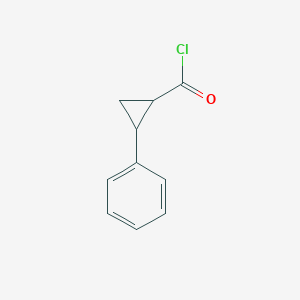 molecular formula C10H9ClO B1615872 2-Phenylcyclopropanecarbonyl chloride CAS No. 5685-36-9