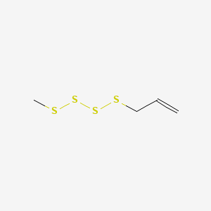 molecular formula C4H8S4 B1615874 Allyl methyl tetrasulfide CAS No. 90195-83-8