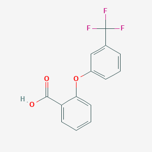 molecular formula C14H9F3O3 B1615889 2-[3-(Trifluoromethyl)phenoxy]benzoic acid CAS No. 6641-59-4